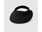 Seamless One-Piece Foldable Visor Hat for Sun Protection & Shading