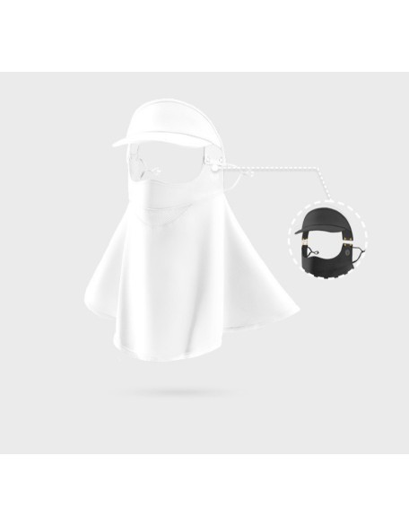 Breathable Ice Silk Outdoor Sun Hat for Sun Protection